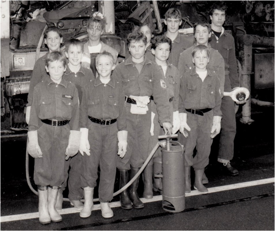 Jugenfeuerwehr 1990